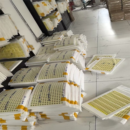 商標二維碼耐高溫標簽承受1200°高溫